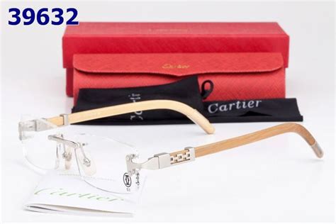 wood frame cartier replica|cartier rimless wood frame glasses.